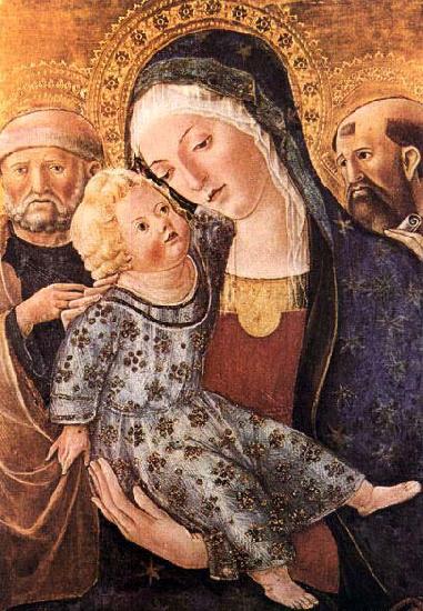 Francesco di Giorgio Martini Madonna with Child and Two Saints China oil painting art